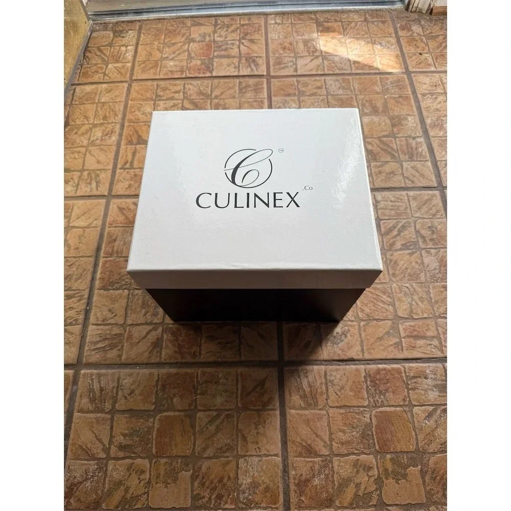 Culinex Crystal‎ Decanter kinetic Clear Elegant Design cork stopper modern wine